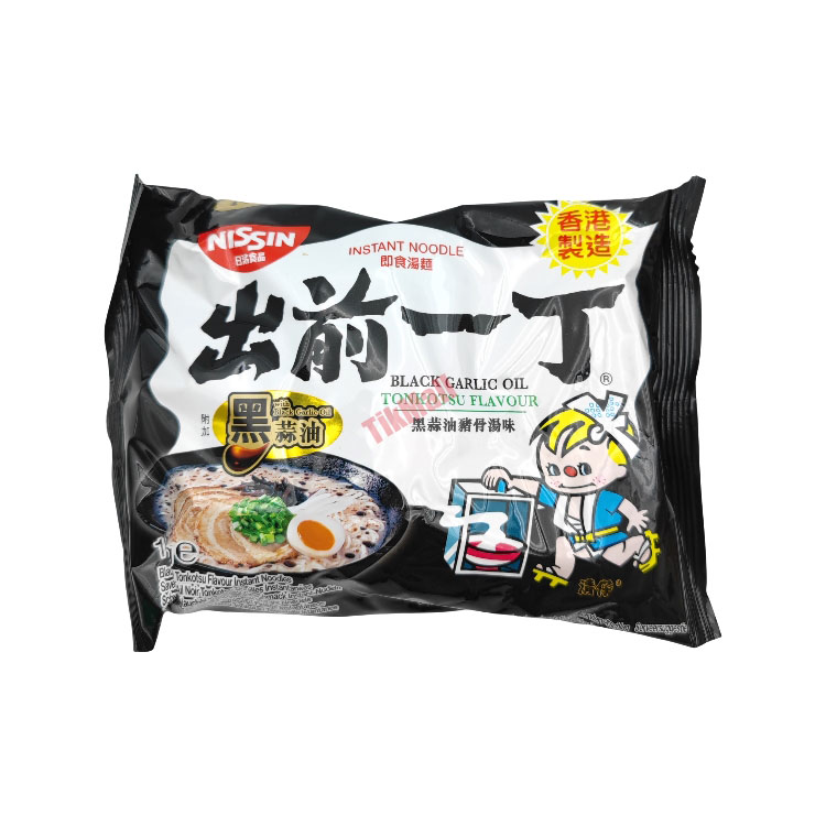 出前一丁黑蒜油猪骨汤味100g 