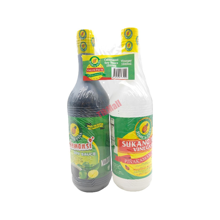 Marca Pina Value Pack (Calamansi Soy Sauce & Vineg) 2L