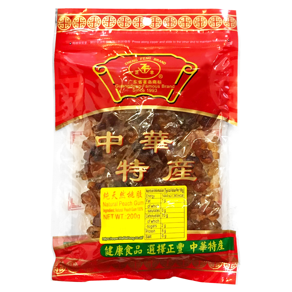 正丰纯天然桃胶200g