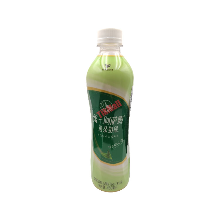 TY sencha milk green tea 450ml