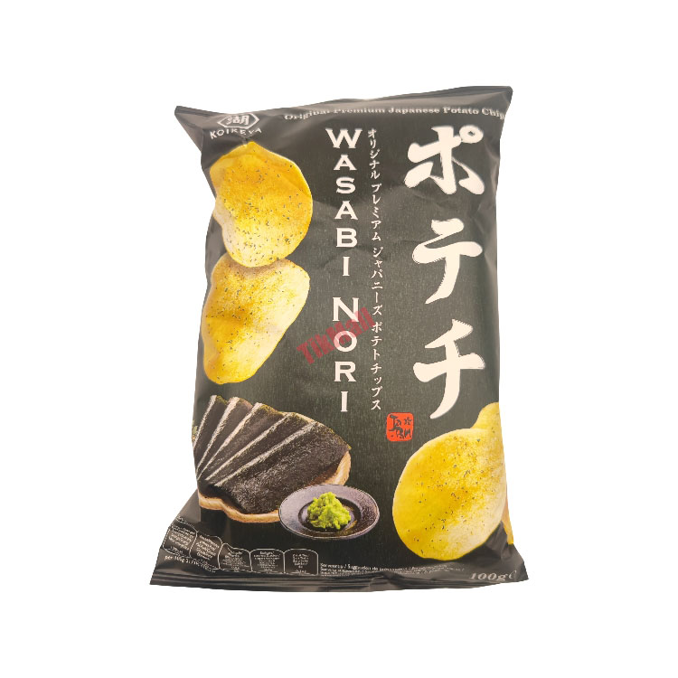 KOIKEYA Potato Crisps Wasabi Nori 100g