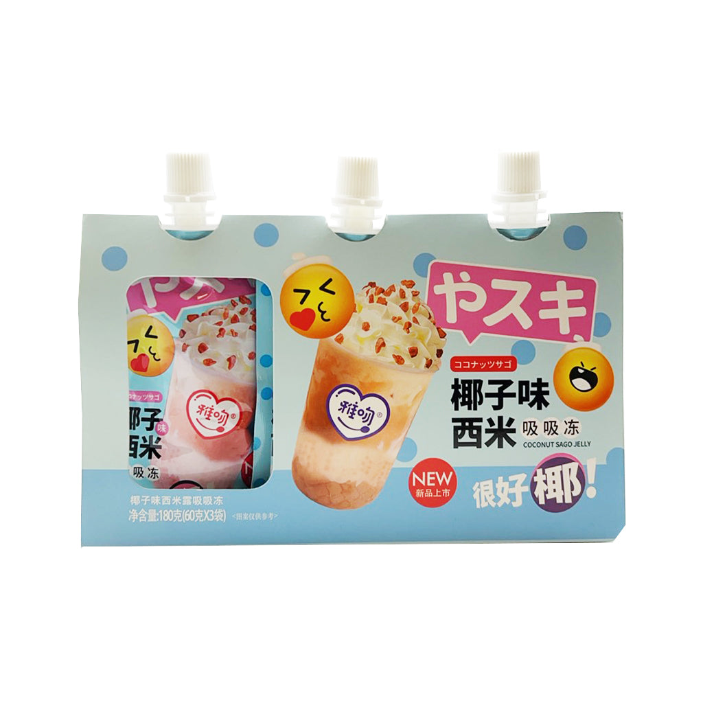 YW coconut flavour jelly drink 180g