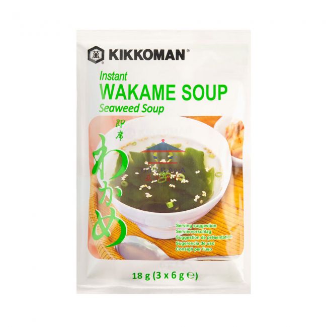 INstant Wakame Soup Seaweed Soup KIKKOMAN