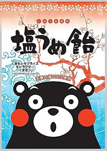 OKURA KUMAMON KUMAMOTO BEAR PLUM SALTY HARD CANDY 