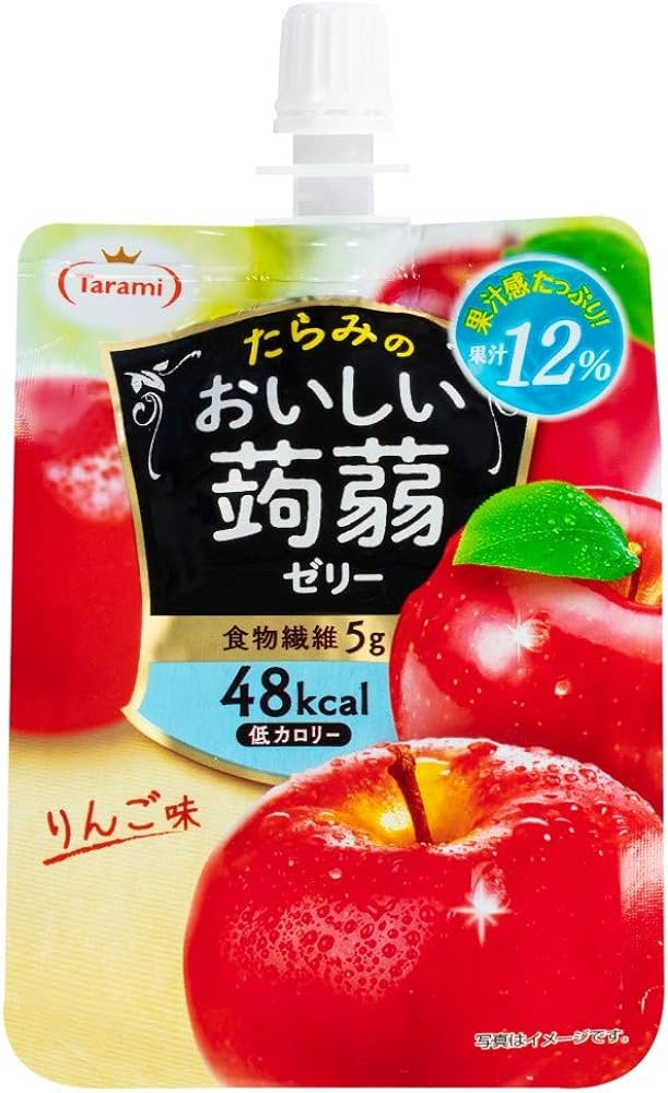 TARAMI TASTY KONNYAKU JELLY apple