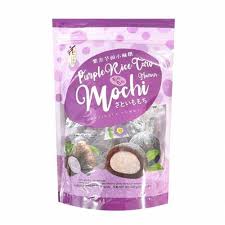 Loves Flower purple rice Mochi With taro Flavour 120g