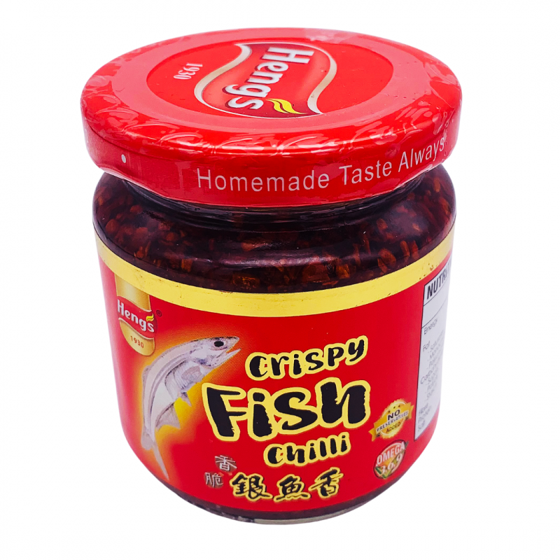 HENGS CRISPY FISH CHILLI 180G