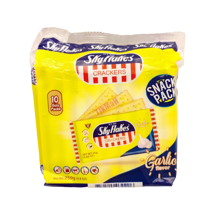 SKYFLAKES Biscuits Garlic 250g