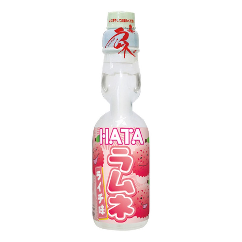 Hatakosen Lychee Ramune Soda