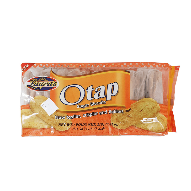 Laura's Otap Origintal Vanilla Flavoured Sugar Biscuits 210g