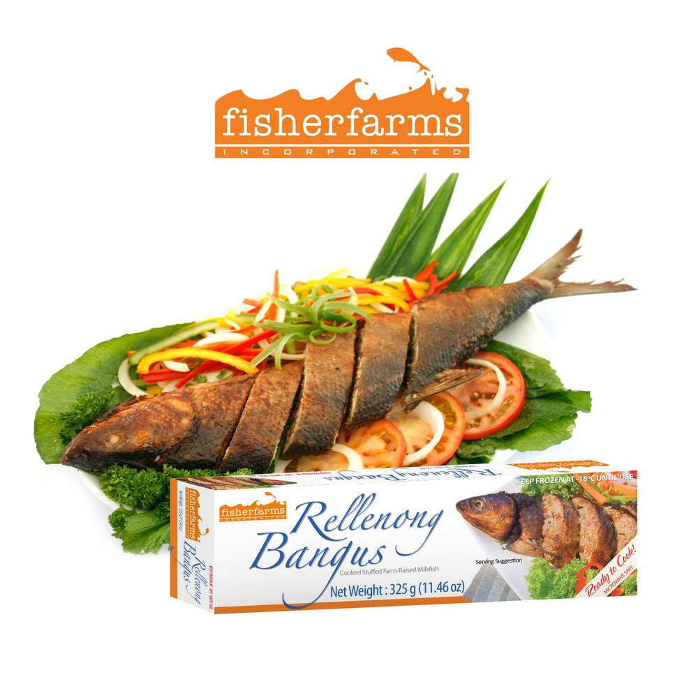 FISHERFARMS cooked stuffed farm-raised milkfish 325G