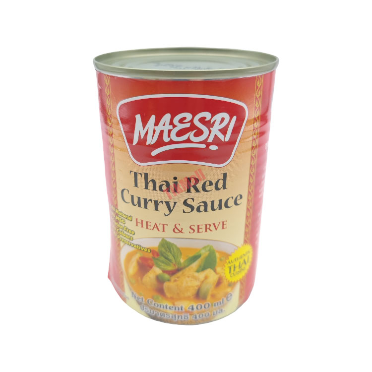 MAESRI Thai Red Curry Sauce 400ml