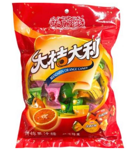 华丽莎什锦果汁糖250g