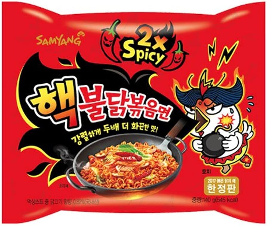 三养韩国双倍辣火鸡面140g