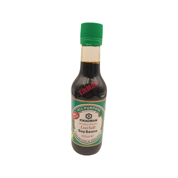 Kikkoman Less Salt Soy Sauce 250ml