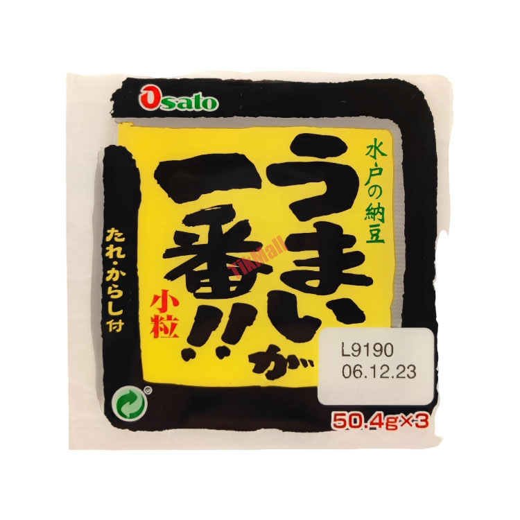 Osato Kotsubu Natto (50.4g*3) 151.2g