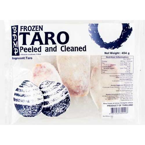 BDMP frozen taro peeled&cleaned 454g