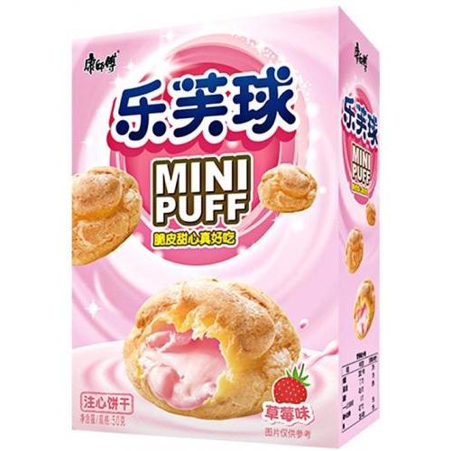 康师傅乐芙球草莓味50g