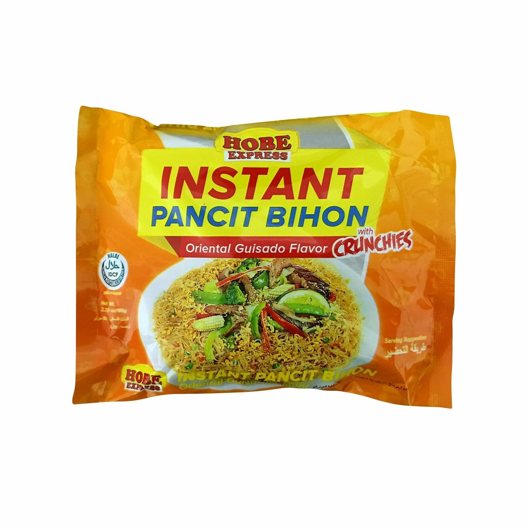 Hobe Instant Bihon Oriental Guisado 5 Pcs + 1 Free