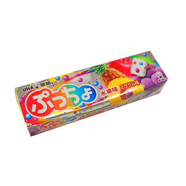 UHA Puccho Assorted Fruit Soft Candy50g