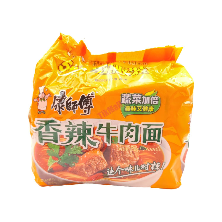 Instant Noodle Spicy Beef Flavour100g*5