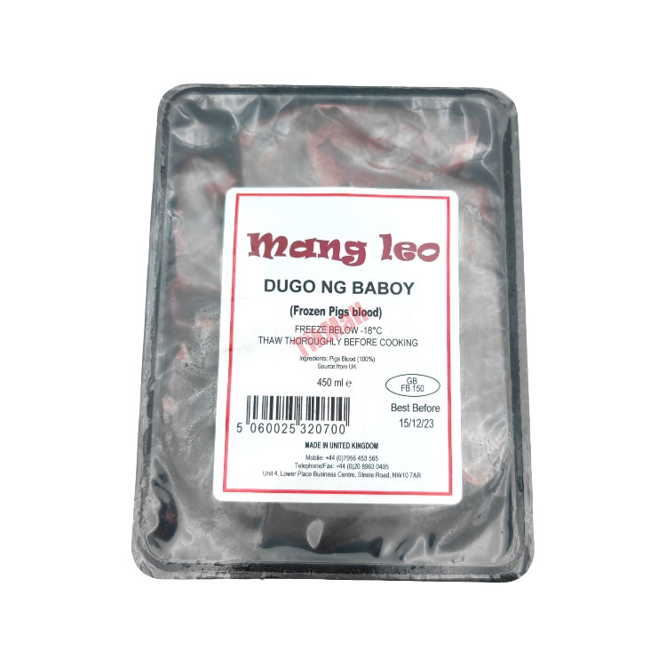 DENG KITCHEN Frozen Pig Blood(Dugo) 450ml