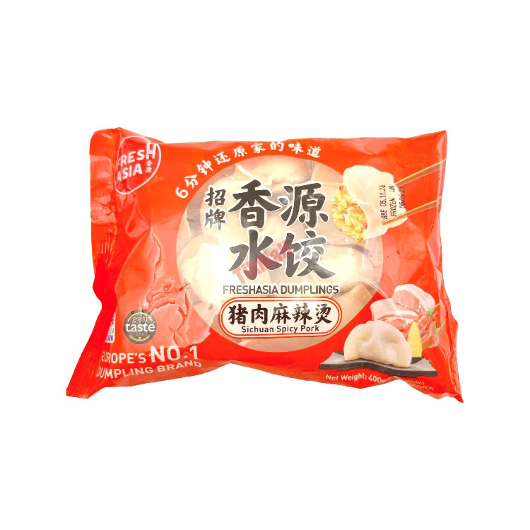 香源猪肉麻辣烫水饺410g 