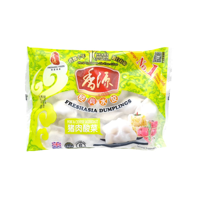 F&A Pork＆Chinese Sauerkraut Dumplings 410g