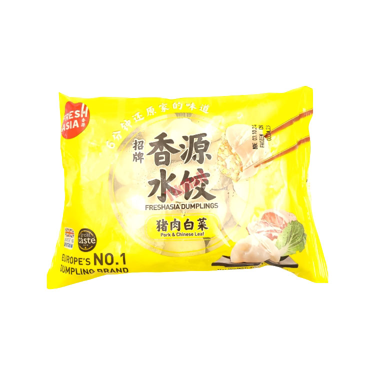 F&A Pork Chinese Leaf Dumplings 410g