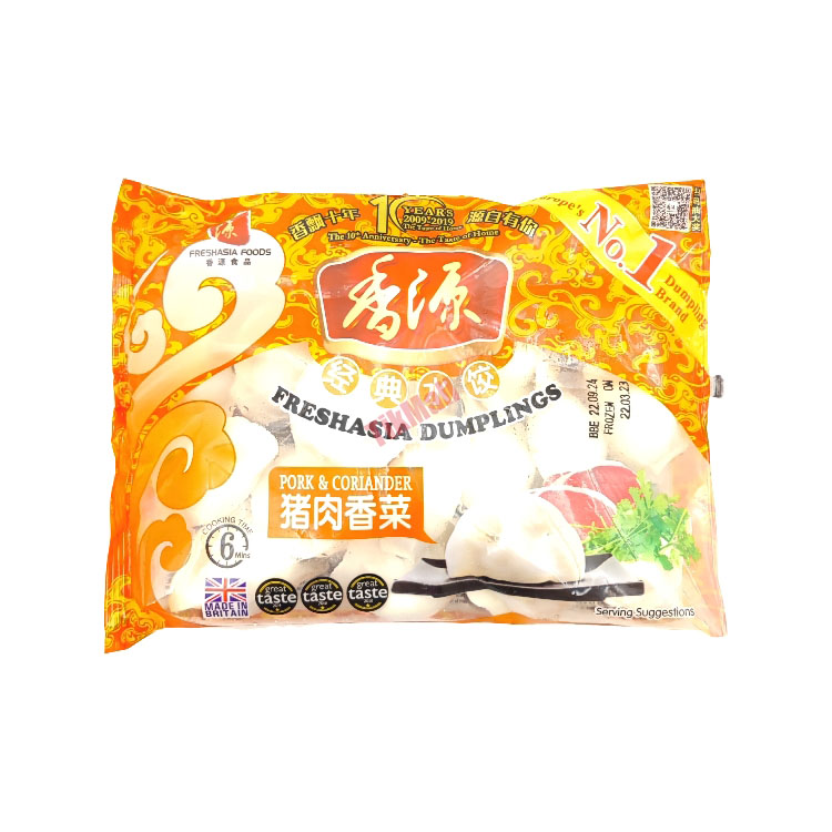 F&A Pork＆Coriander Dumplings 410g