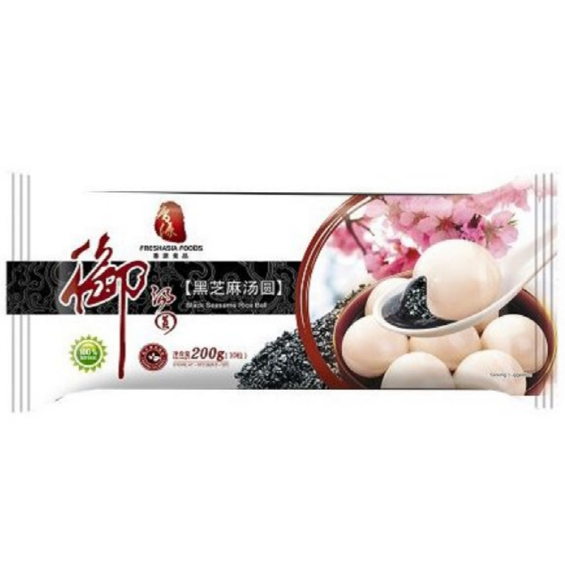 F&A Black Sesame Rice Ball 200g