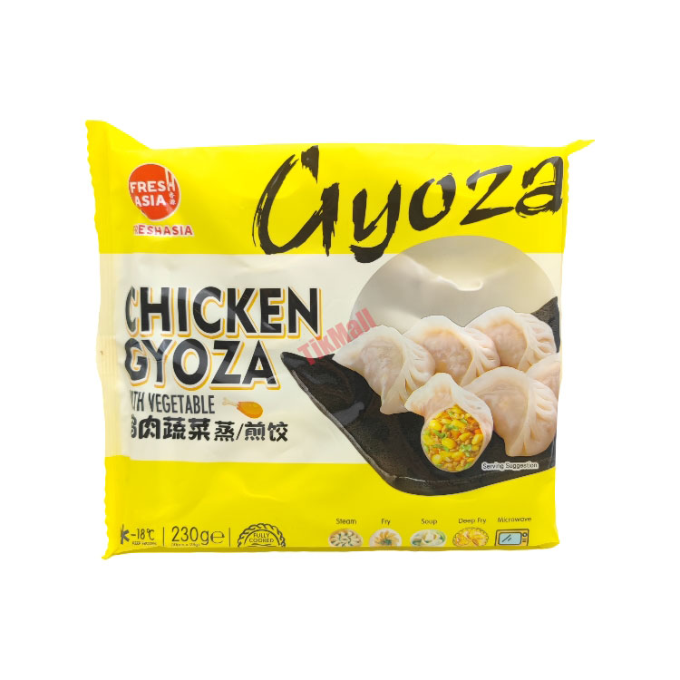 F&A Steaming Pan Fry Chicken&Veg Gyoza 230g