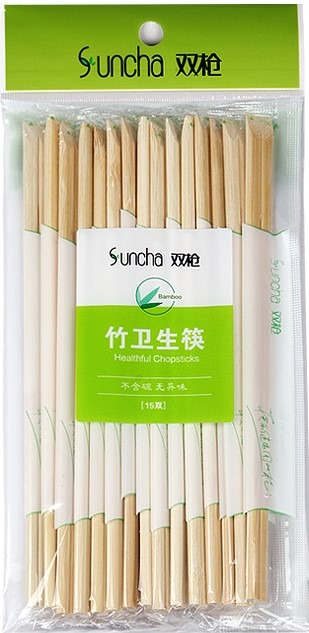 SunCha Bamboo Chopsticks 15pairs