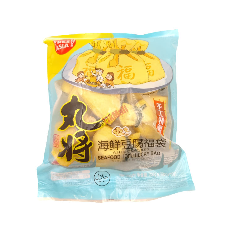 F&A Seafood Tofu Lucky Bag 200g