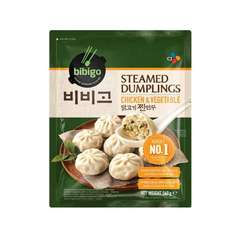 Bibigo Steamed Dumpling Chicken & Vegetable 560g