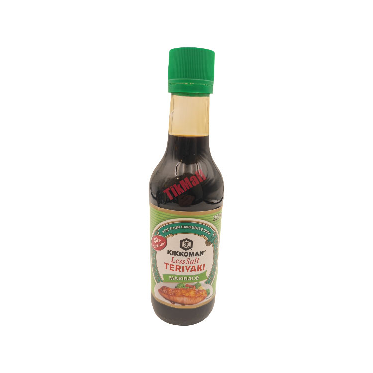 KIKKOMAN Less Salt Teriyaki Marinade 250ml