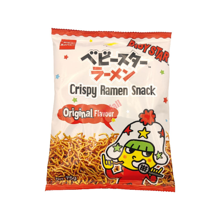 Baby Star Crispy Ramen Snack-Original(Thin) 75g