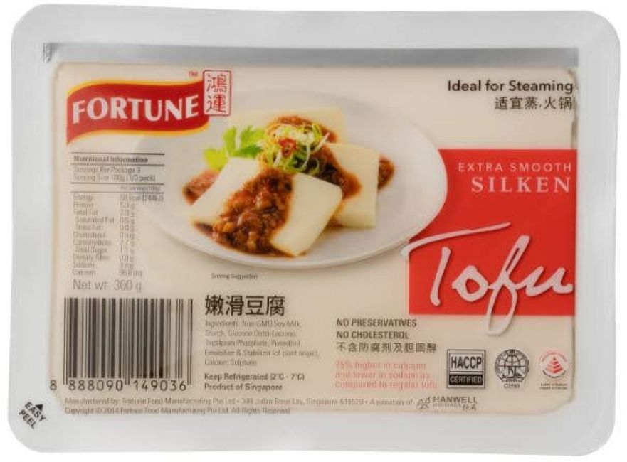 Fortune extra smooth silken tofu 300g