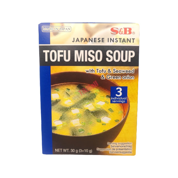 S&B Instant Tofu Miso Soup 30g