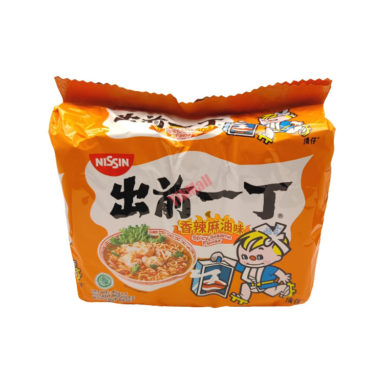 Nissin chu qian yi ding spicy sesame 5pck