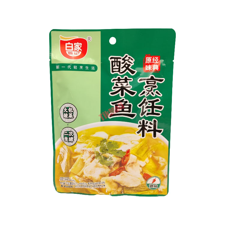 白家酸菜鱼烹饪料200g