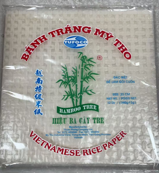 BT RICE PAPER 22CM