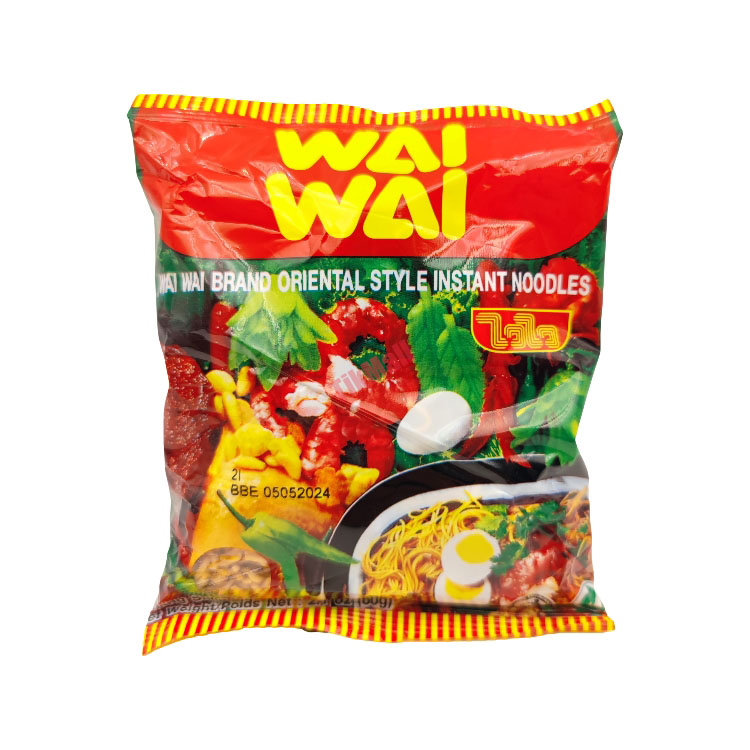 WAIWAI Thai Oriental Style Instant Noodles 60g