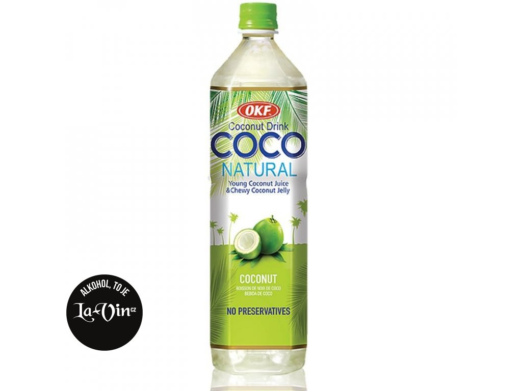 OKF  Coconut Juice with Chewy Coconut Jelly 500ml