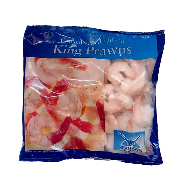 AQUAHAWK Premium frozen cooked&peeled prawns 454g