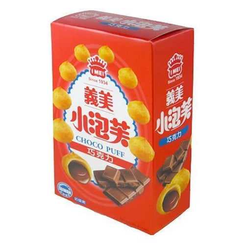 义美小泡芙巧克力57g