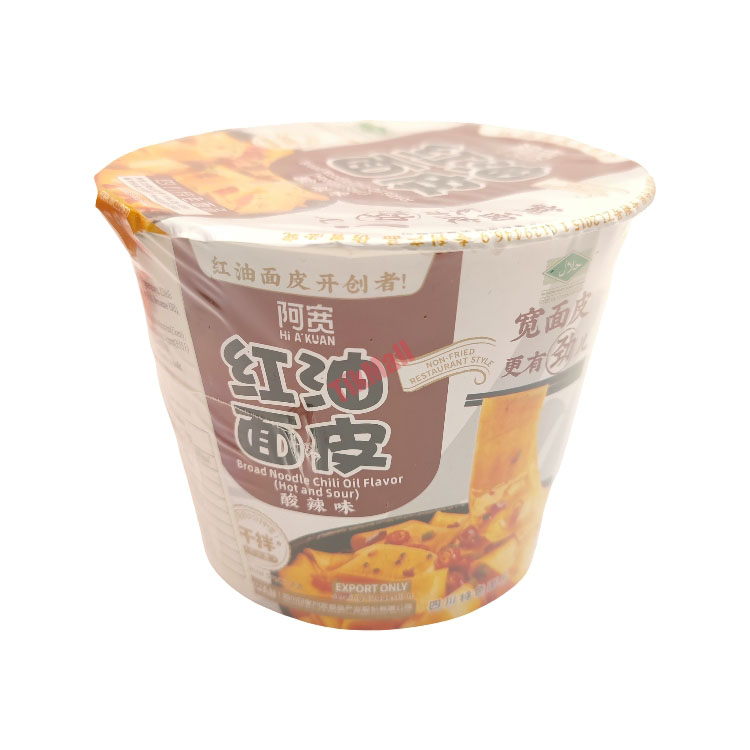 AK Broad Noodle(Bowl)-Sour&Hot 115g