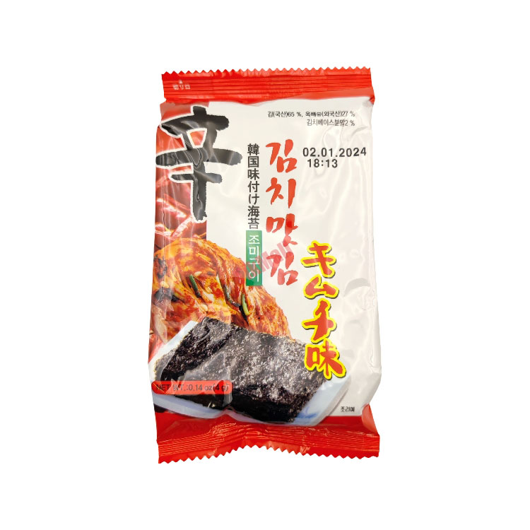 Kwangcheon Kimchi Flav Seaweed 4g