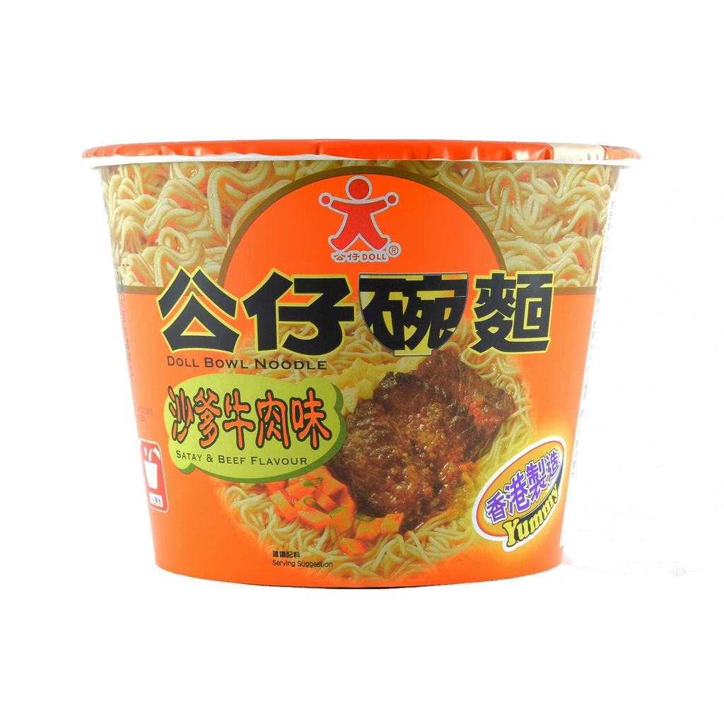 DO公仔碗面沙爹牛肉味120g