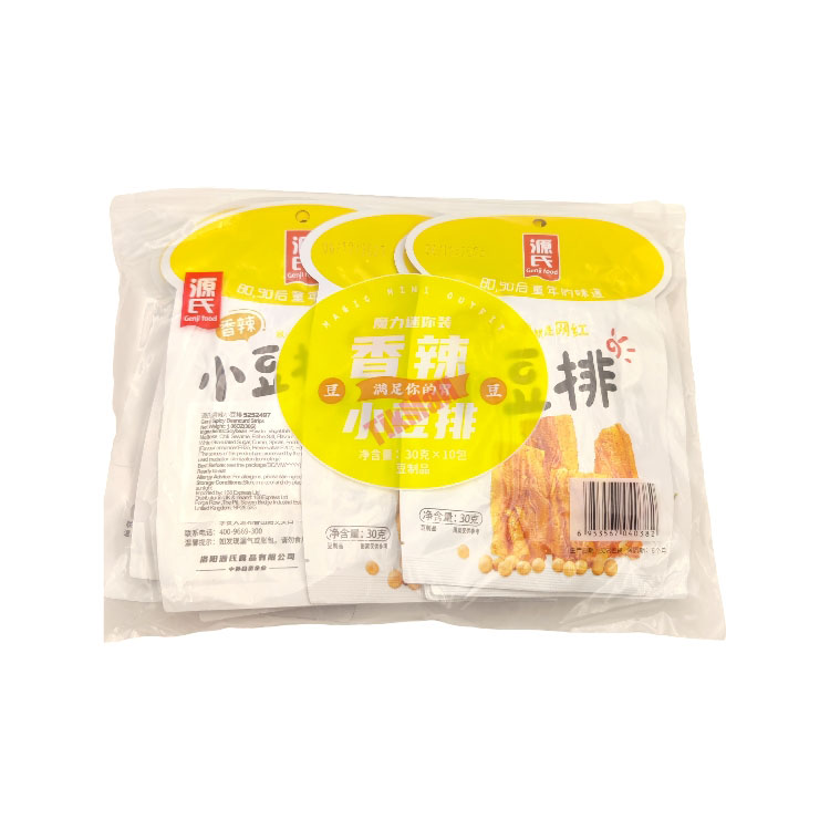 Genji Spicy Beancurd Strips 30g